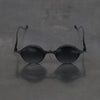 Rigards x The Viridi-Anne collaboration detachable sunglasses RG1022TVA collection RG-RG1022TVA-GHKQHJBHJB antique black frame + antique black frame light gray gradient lens + gray gradient lens